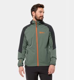 Снимка на Jack Wolfskin Яке softshell Feldberg Hoody 1306922 Зелен Regular Fit