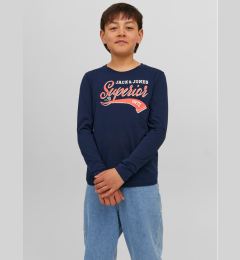 Снимка на Jack&Jones Junior Блуза 12237371 Тъмносин Regular Fit