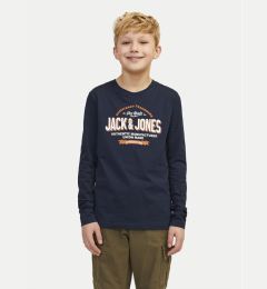 Снимка на Jack&Jones Junior Блуза Logo 12258880 Тъмносин Regular Fit