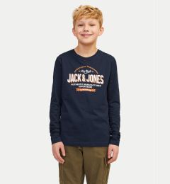 Снимка на Jack&Jones Junior Блуза Logo 12258882 Тъмносин Regular Fit