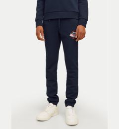 Снимка на Jack&Jones Junior Долнище анцуг Logo 12258851 Тъмносин Slim Fit