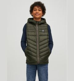 Снимка на Jack&Jones Junior Елек Hero 12212854 Зелен Regular Fit