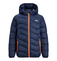 Снимка на Jack&Jones Junior Пухено яке 12236560 Тъмносин Regular Fit