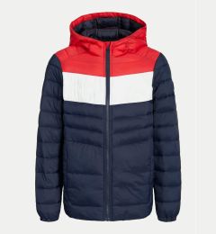 Снимка на Jack&Jones Junior Пухено яке Sprint 12258557 Тъмносин Regular Fit