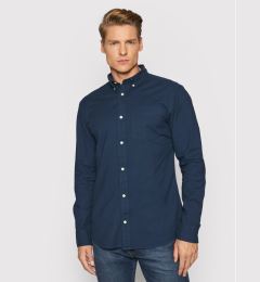 Снимка на Jack&Jones PREMIUM Риза Brook Oxford 12192150 Тъмносин Slim Fit