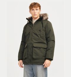 Снимка на Jack&Jones Парка Construct 12258406 Зелен Regular Fit