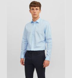 Снимка на Jack&Jones Риза 12187222 Светлосиньо Slim Fit