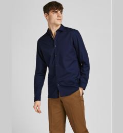 Снимка на Jack&Jones Риза 12201905 Тъмносин Slim Fit