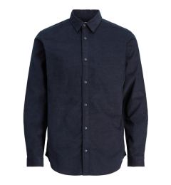 Снимка на Jack&Jones Риза 12236937 Тъмносин Slim Fit