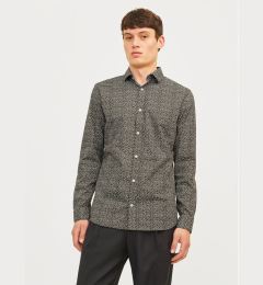 Снимка на Jack&Jones Риза Blackpool 12260625 Сив Slim Fit