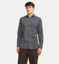 Снимка на Jack&Jones Риза Blackpool 12260625 Тъмносин Slim Fit