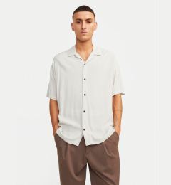 Снимка на Jack&Jones Риза Jeff 12248386 Екрю Relaxed Fit