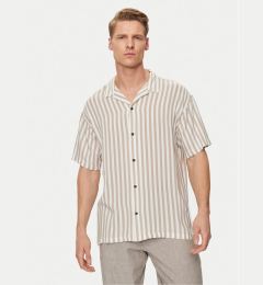 Снимка на Jack&Jones Риза Jeff 12249367 Бежов Relaxed Fit