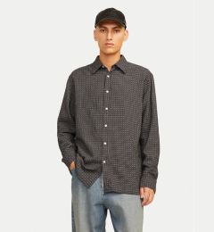 Снимка на Jack&Jones Риза Joshua 12260673 Кафяв Relaxed Fit