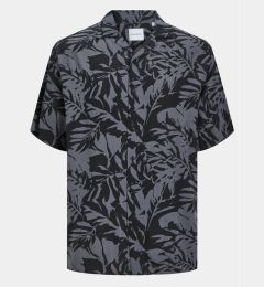 Снимка на Jack&Jones Риза Monochrome Resort 12249210 Сив Relaxed Fit