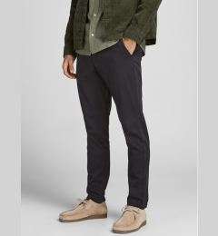 Снимка на Jack&Jones Текстилни панталони Marco Dave 12174152 Черен Slim Fit