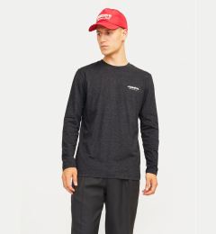 Снимка на Jack&Jones Тениска с дълъг ръкав Alvis 12259735 Черен Standard Fit