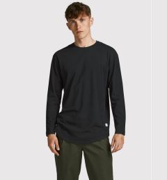 Снимка на Jack&Jones Тениска с дълъг ръкав Noa 12190128 Черен Loose Fit