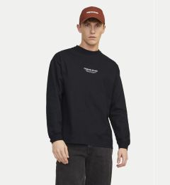 Снимка на Jack&Jones Тениска с дълъг ръкав Vesterbro 12251775 Черен Loose Fit