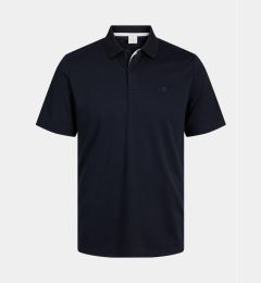 Снимка на Jack&Jones Тениска с яка и копчета Crodney 12251180 Тъмносин Regular Fit