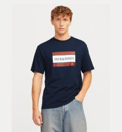 Снимка на Jack&Jones Тишърт Fredeiksberg 12262492 Тъмносин Regular Fit