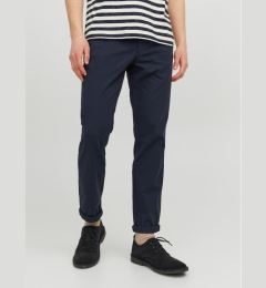 Снимка на Jack&Jones Чино панталони Marco 12206198 Тъмносин Slim Fit