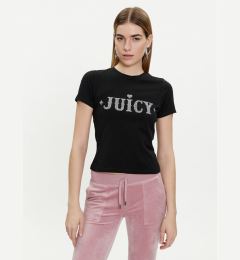 Снимка на Juicy Couture Тишърт Ryder Rodeo JCBCT223826 Черен Slim Fit