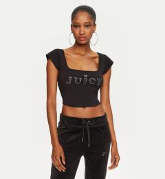 Снимка на Juicy Couture топ Regal JCBCT224831 Черен Slim Fit