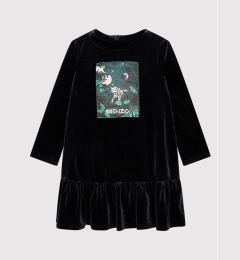 Снимка на Kenzo Kids Ежедневна рокля K12065 Черен Regular Fit