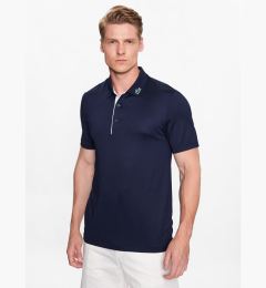 Снимка на Lacoste Тениска с яка и копчета DH3982 Тъмносин Regular Fit