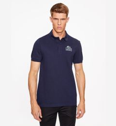 Снимка на Lacoste Тениска с яка и копчета PH1136 Тъмносин Regular Fit