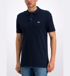 Снимка на Lacoste Тениска с яка и копчета PH4012 Тъмносин Slim Fit