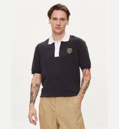 Снимка на Lacoste Тениска с яка и копчета PH7369 Тъмносин Regular Fit