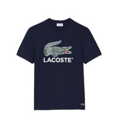 Снимка на Lacoste Тишърт TH1285 Тъмносин Regular Fit