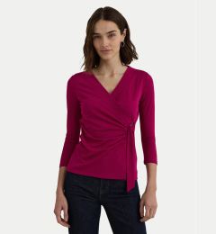 Снимка на Lauren Ralph Lauren Блуза 200889081018 Розов Slim Fit