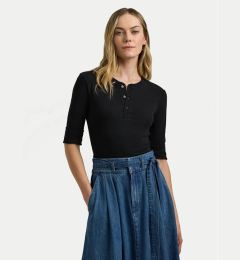 Снимка на Lauren Ralph Lauren Блуза 200940439001 Черен Slim Fit