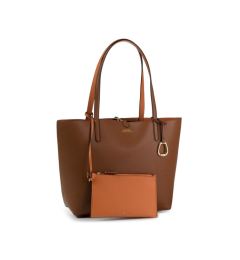 Снимка на Lauren Ralph Lauren Дамска чанта Rvrsble Tote 431795329002 Оранжев