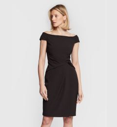 Снимка на Lauren Ralph Lauren Коктейлна рокля 253863510001 Черен Slim Fit