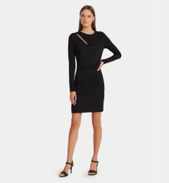 Снимка на Lauren Ralph Lauren Коктейлна рокля 253926430001 Черен Slim Fit