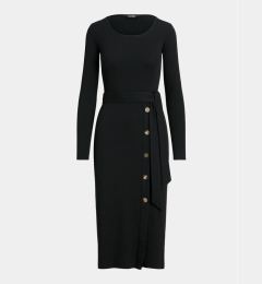 Снимка на Lauren Ralph Lauren Плетена рокля 250889290004 Черен Slim Fit