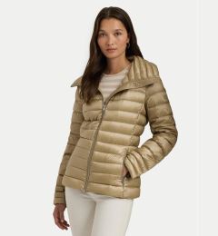 Снимка на Lauren Ralph Lauren Пухено яке 297951267002 Бежов Straight Fit