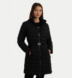 Снимка на Lauren Ralph Lauren Пухено яке 297951283001 Черен Straight Fit