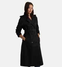 Снимка на Lauren Ralph Lauren Тренч 297951259001 Черен Straight Fit