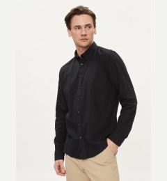 Снимка на Lindbergh Риза 30-203344 Черен Slim Fit