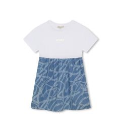 Снимка на MICHAEL KORS KIDS Рокля R12160 S Син Regular Fit