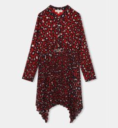 Снимка на MICHAEL KORS KIDS Рокля тип риза R12175 Червен Regular Fit