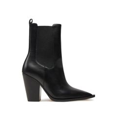 Снимка на Michael Kors Каубойски обувки Leni Leather Boot 40T4LNHE5L Черен