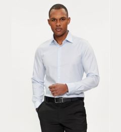 Снимка на Michael Kors Риза MD0DS01032 Светлосиньо Slim Fit