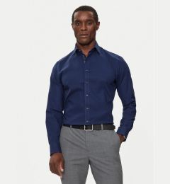 Снимка на Michael Kors Риза MK0DS01364 Тъмносин Slim Fit