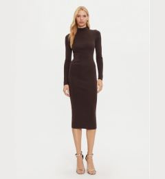 Снимка на MICHAEL Michael Kors Плетена рокля MF482Q14VR Кафяв Slim Fit